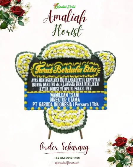 Papan Bunga Duka Paremono